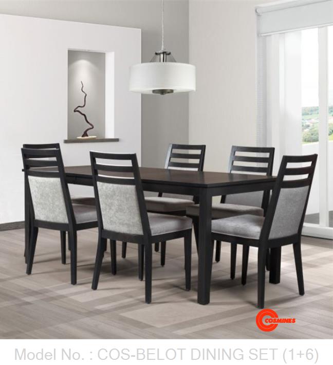 COS-BELOT DINING SET (1+6)